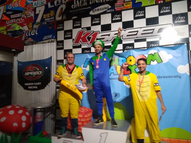 Look podium and everything